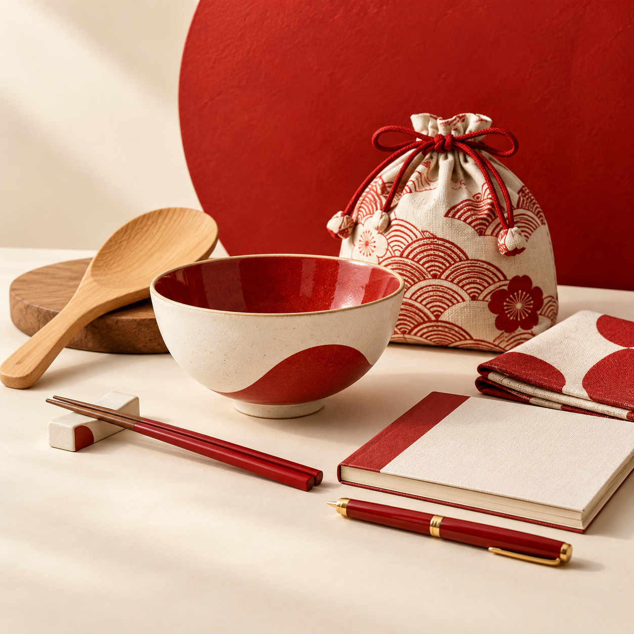 Utensílios e presentes japoneses